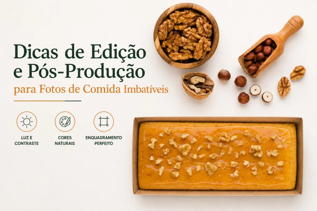 Dicas de Edição e Pós-Produção para Fotos de Comida Imbatíveis